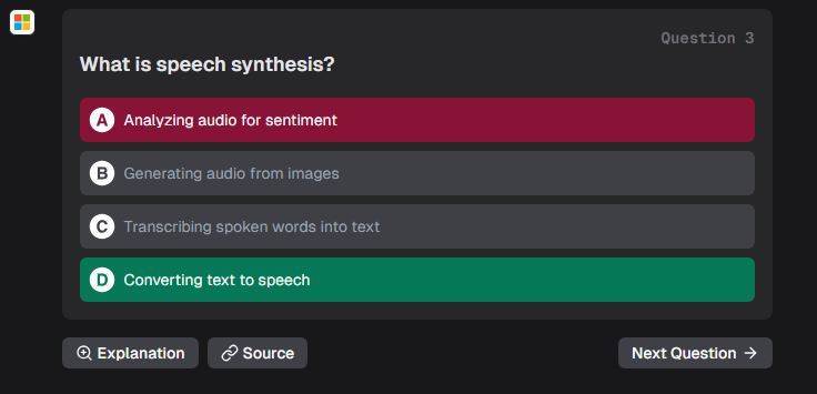 AI-900 Quiz